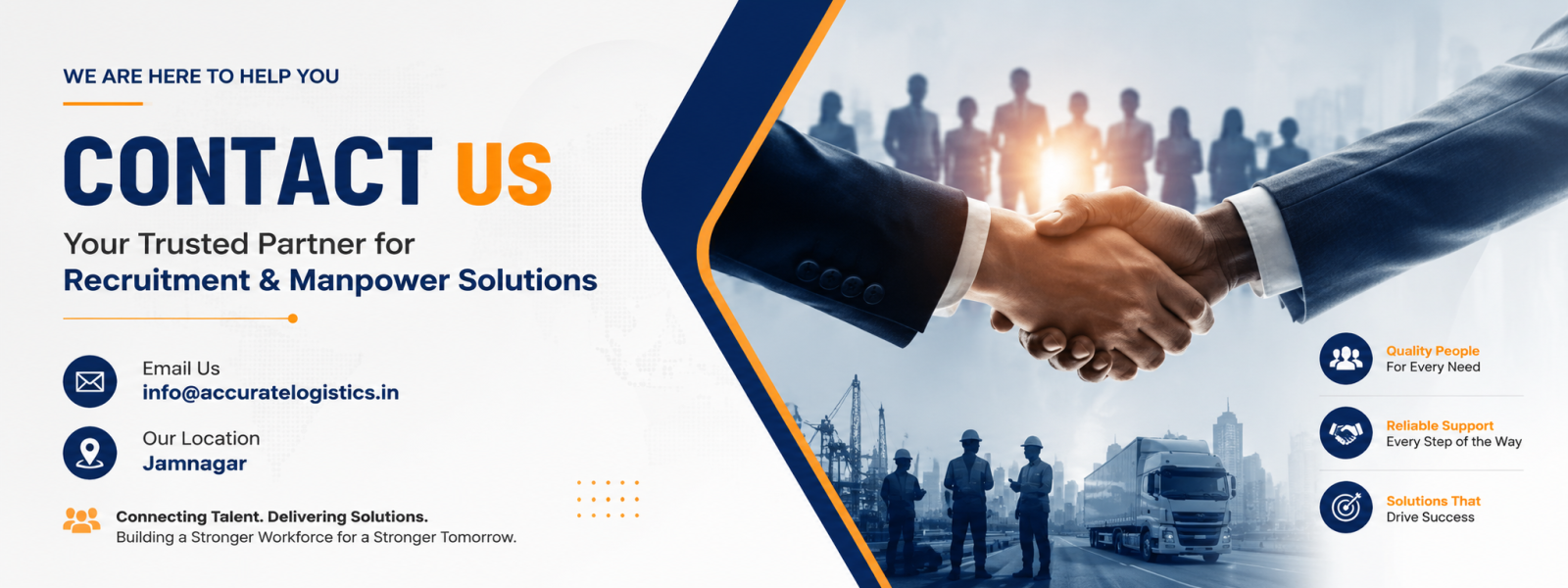Contact us banner